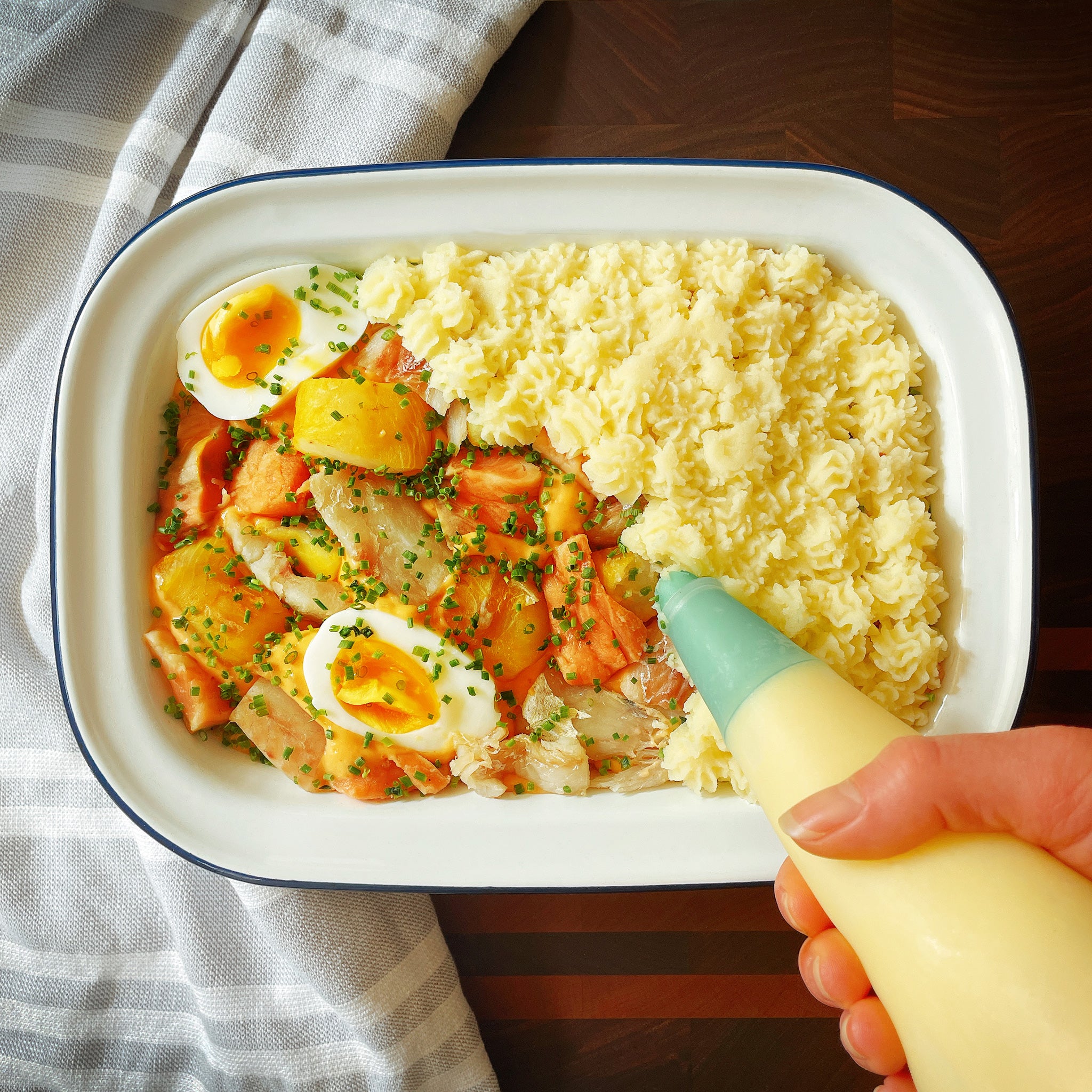 GO! Pesto™ Fish Pie Gratin With Pesto