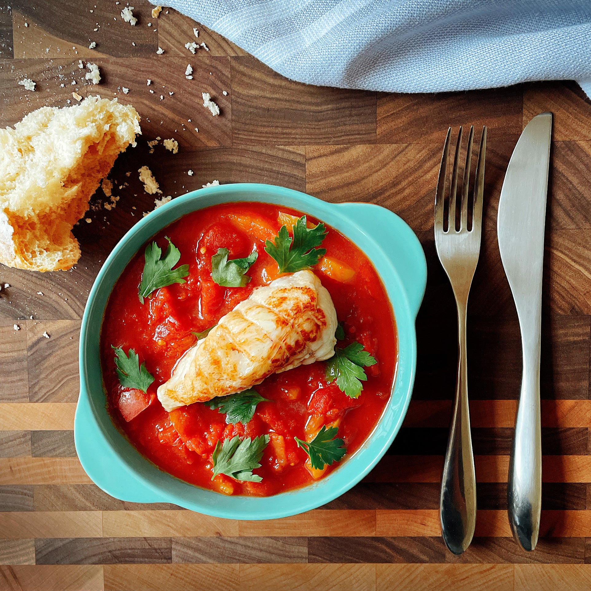 GO! Pesto™ Monkfish Tail With Pesto Recipe