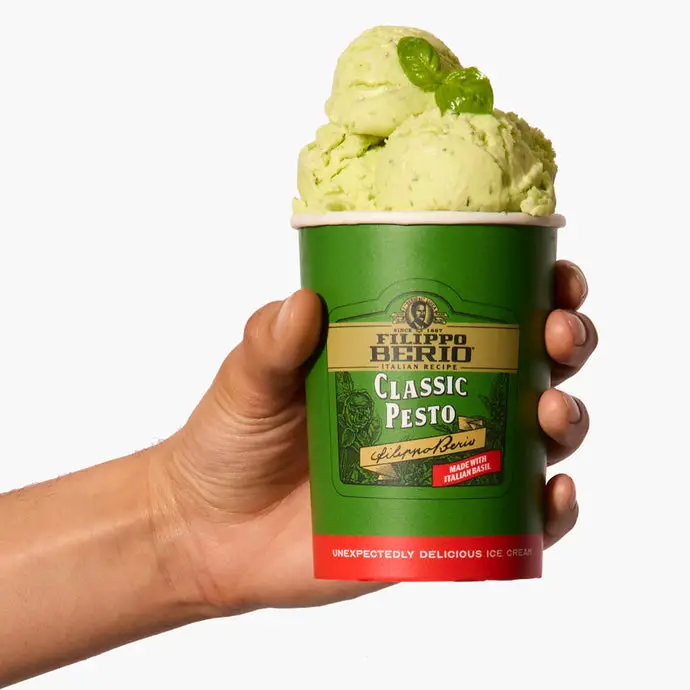 Introducing Pesto Ice Cream