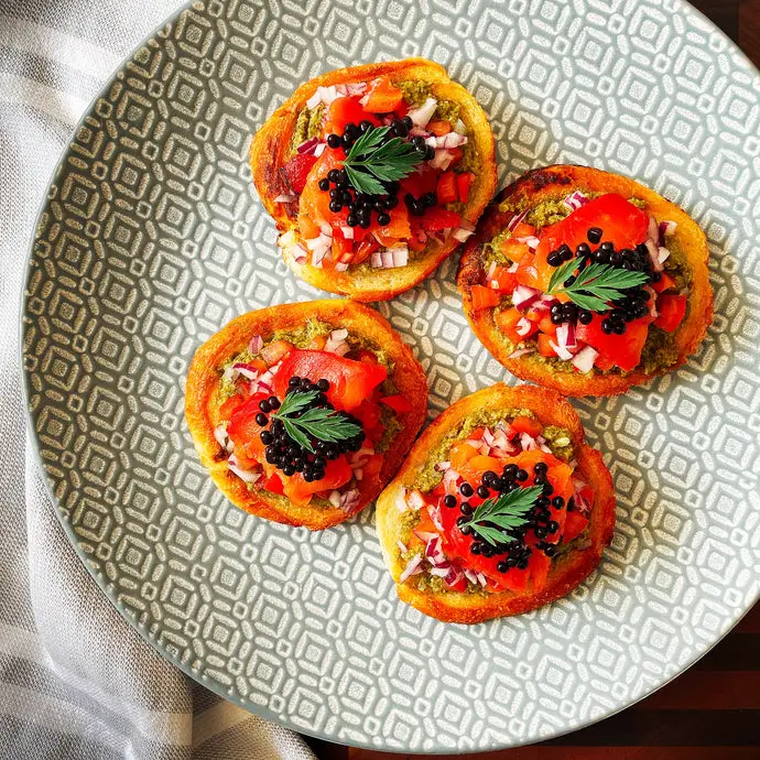 Pesto Bruschetta