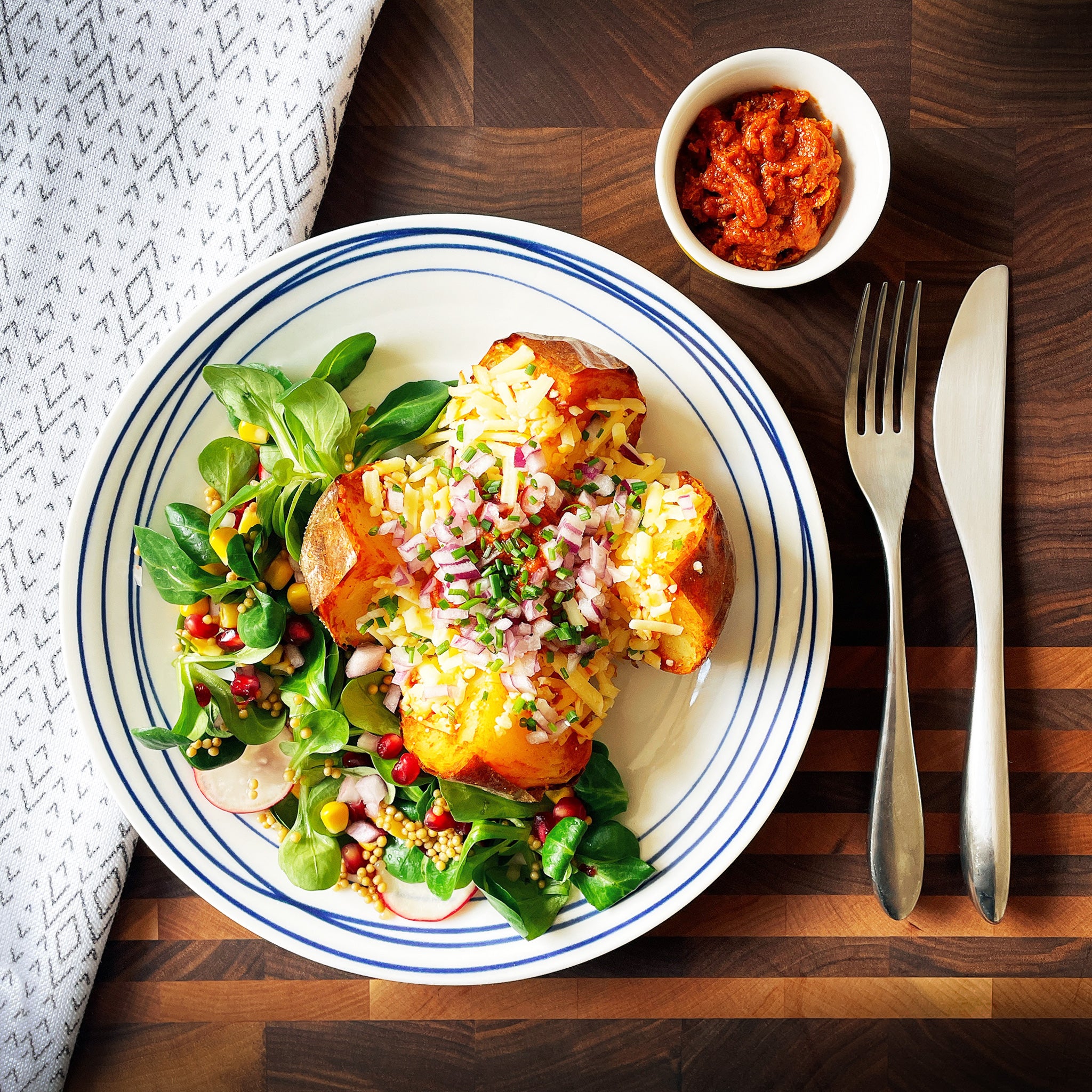 GO! Pesto™ Jacket Potato With Pesto Baked Potato