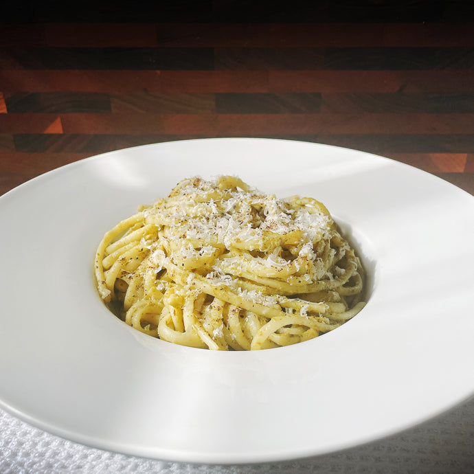 Spaghetti With Pesto And Parmesan